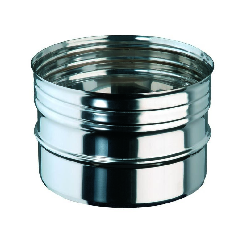 Manchon de passage - acier inoxydable flex - mâle l 138 mm flex/rigide dp d130