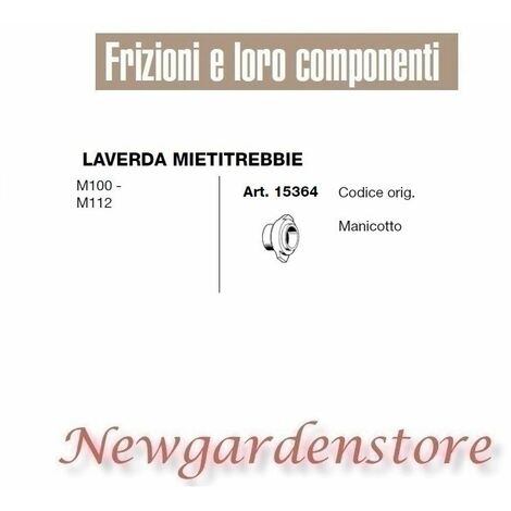 Manicotto frizione 15364 compatibile LAVERDA MIETITREBBIE M100 M112