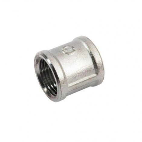 Manicotto idrobric femmina femmina da 1/2 pollice, in ottone cromato, idb smk-n0329 b