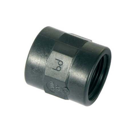 Manicotto in pp nero 3/4"