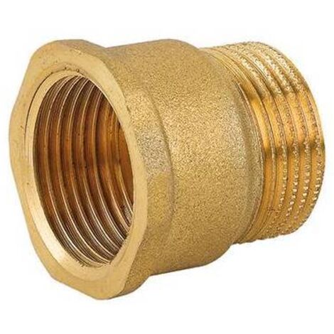 MANICOTTO MF IN OTTONE GIALLO Misura: 1" x 1"