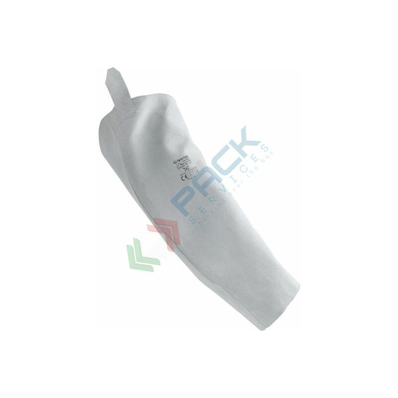 Manicotto da lavoro in crosta con cuciture in