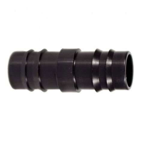 Manicotto portagomma giunzione in linea per tubi in PE ø 16x16 mm IP6042000N160