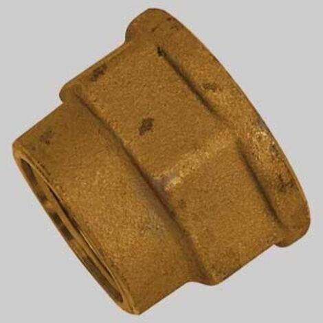 MANICOTTO RIDOTTO FEMMINA/FEMMINA OTTONE GIALLO - 1" x 1/2