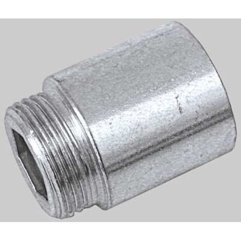 MANICOTTO RIDOTTO FEMMINA/MASCHIO ACCIAIO - 1/2 x 3/4