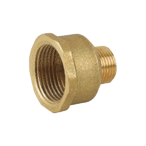 Manicotto ridotto fm in ottone giallo  1"1/2 x 1CAVAL