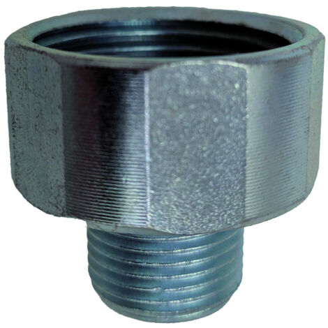 MANICOTTO RIDOTTO M/F IN ACCIAIO ZINCATO Figura 246 mis. 3/4x1/2x15 10.00 pz