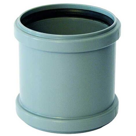 Manicotto senza battente in polipropilene grigio : Diametro - 110