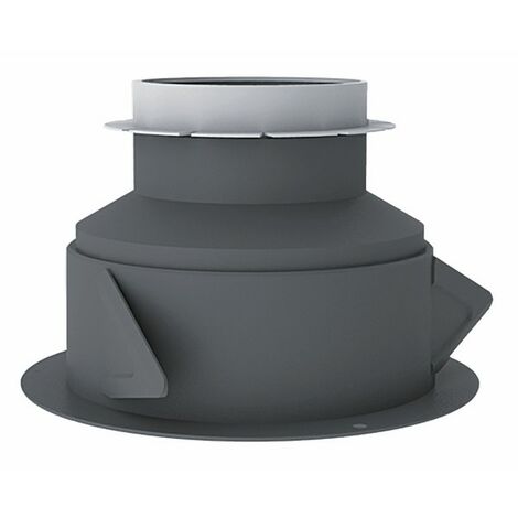 Manicotto soffitto cartongesso Ø 125/80 L.100 con guarnizione di mantenimento della guaina - ANJOS : 1795