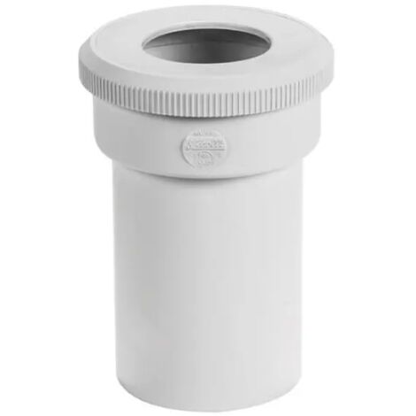Manicotto wc rigido diritto maschio femmina in pvc ø 110 m/f NICOLL