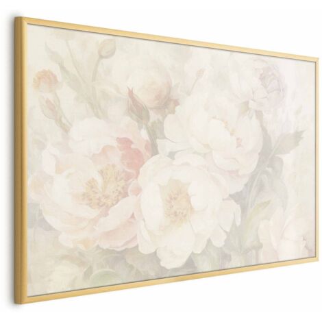 Manifesto - Peonie nella nebbia