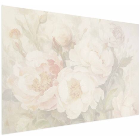 Manifesto - Peonie nella nebbia