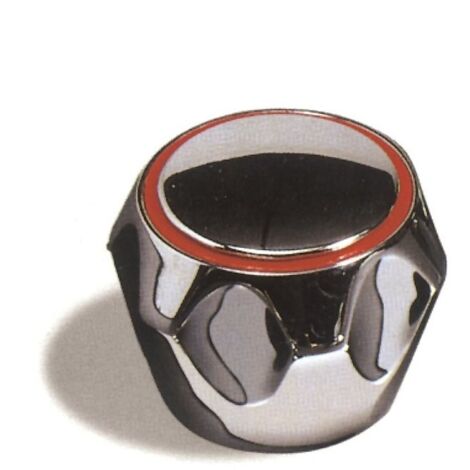 Maniglia 8 punte in ottone cromato foro brocciato 8x24 802500OC