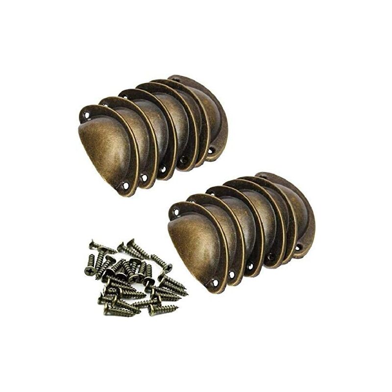 Maniglia a conchiglia retrò Maniglia per mobili