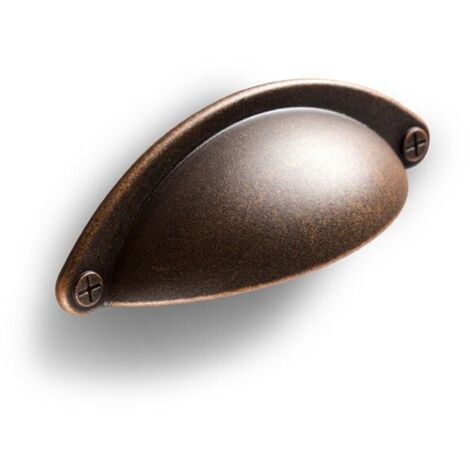 Maniglia a nicchia effetto rame 105x34x25mm - 098A Nicchia