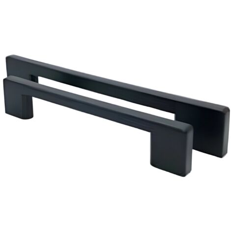 Maniglia abs nero per mobile 128 mm - Isil