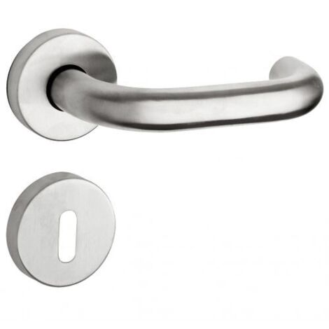 MANIGLIA ACCIAIO INOX L101 BOCCHETTA PATENT SAT