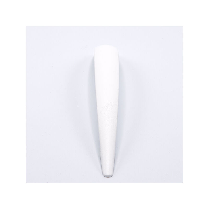 Image of Maniglia laccata bianca affusolata 168x18x27 - 309 Arrow - Laccato bianco