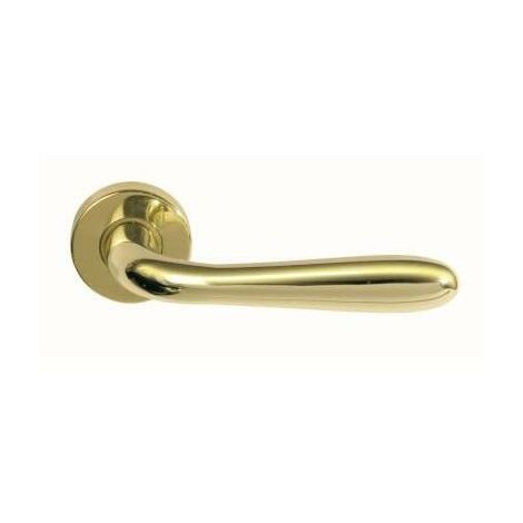 MANIGLIA AMALFI C/ROSETTA 45 ORO F.YALE