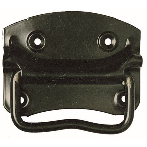 MANIGLIA AMERICANA NERA CM. 9. Prezzo per 1 pezzo.