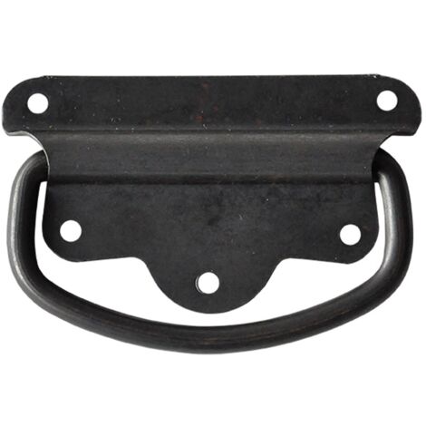 MANIGLIA AMERICANA PER BAULI mm   90 nera - pz 1 KONCRETO