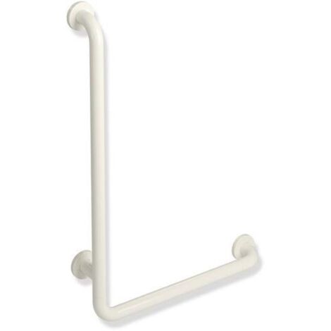 Maniglia angolare Ser 801, ø33, AM:750mm, W:500mm bianco puro