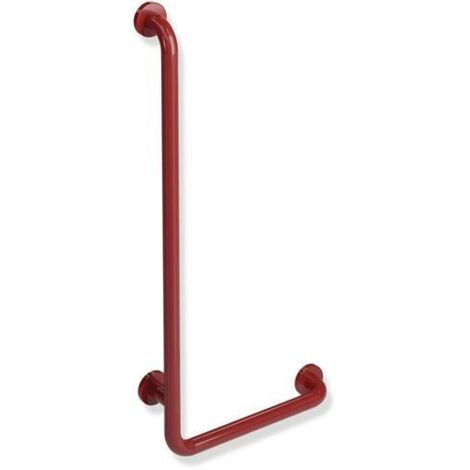Maniglia angolare Ser 801, diametro: 33 mm, lunghezza: 900 mm, larghezza: 400 mm, rosso rubino