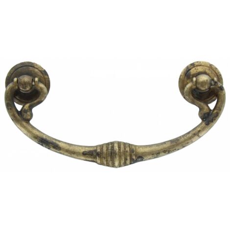 MANIGLIA ANTICH. ART. 03027 MM.121X58 OTTONE ANT. Prezzo per 1 pezzo.