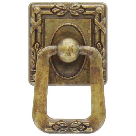 MANIGLIA ANTICH. ART. 12060 MM.33X55 OTTONE ANT.. Prezzo per 1 pezzo.