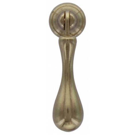 MANIGLIA ANTICH. ART. 21396 MM.18X63 OTTONE L.. Prezzo per 1 pezzo.