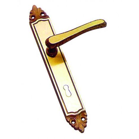 MANIGLIA ATHENA CON PLACCA QUADRO 8  foro Patent 4 PZ