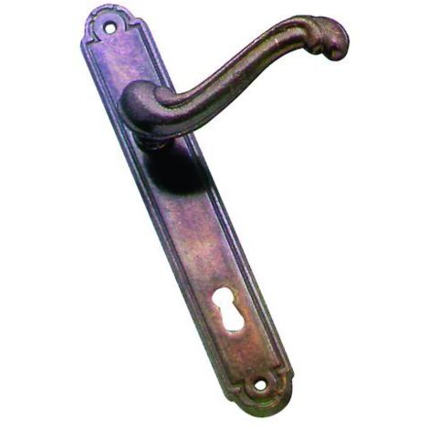 MANIGLIA BAROCCO CON PLACCA  foro Patent 4 PZ