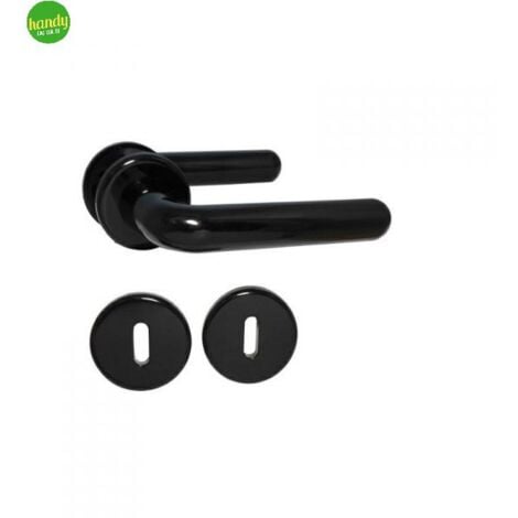 Maniglia Bolis Italia italia margherita q.8 nero 2pz