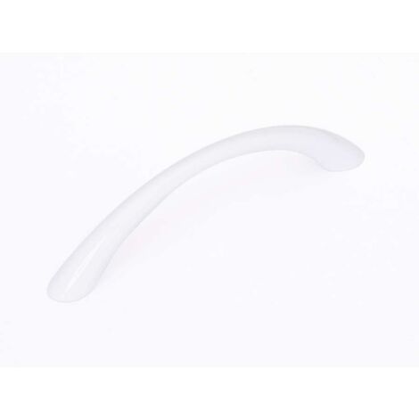 MANIGLIA CLASSICA 96MM IN PLASTICA LACCATA BIANCA