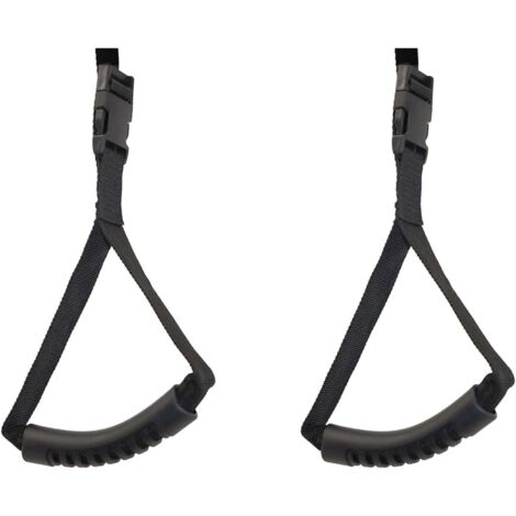 Maniglia di sicurezza per auto per anziani: cinghia ergonomica in nylon per facilitare l'ingresso e l'uscita dal veicolo portatile e di semplice installazione per una maggiore stabilità.