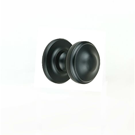 Maniglia di trazione - Ottone nero -" KLOSE besser" Diametro 80 mm