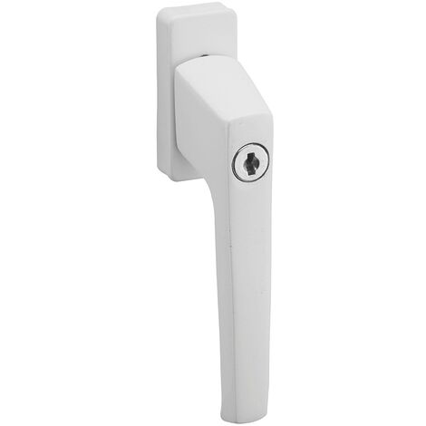 Maniglia finestra chiavistello laccato bianco con viti di montaggio - THIRARD
