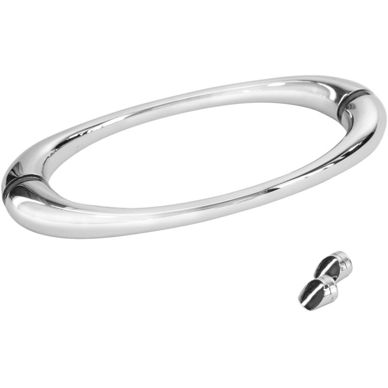 Idralite - Maniglia finitura cromo lucido ricambio per box porta doccia mod. Standard h185