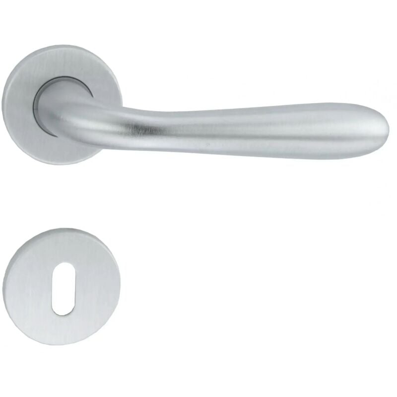 Forme - maniglia goccia cromo rosetta foro patent