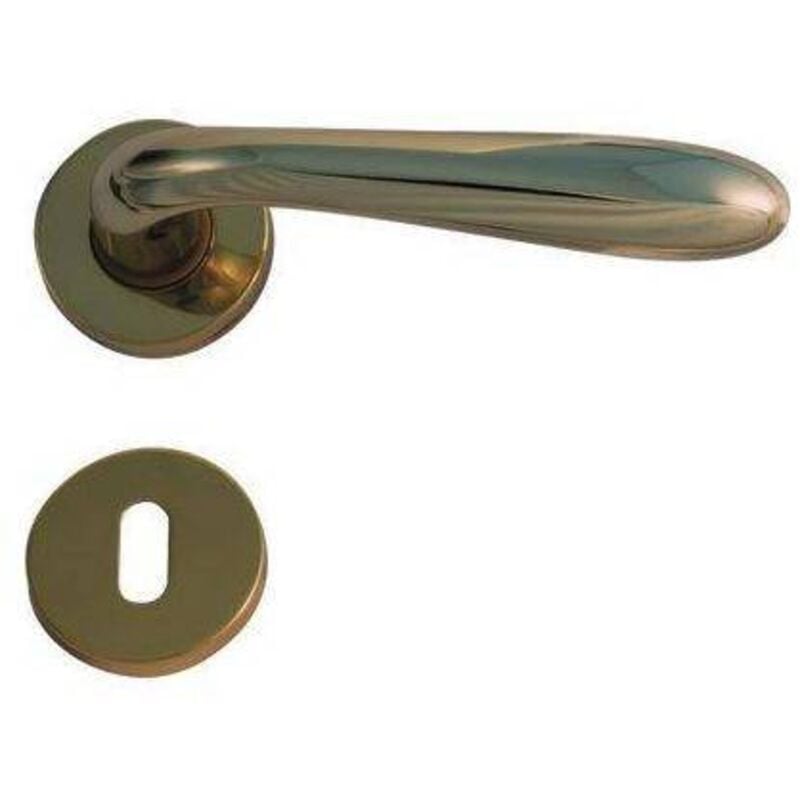 Forme - maniglia goccia ottone rosetta foro patent