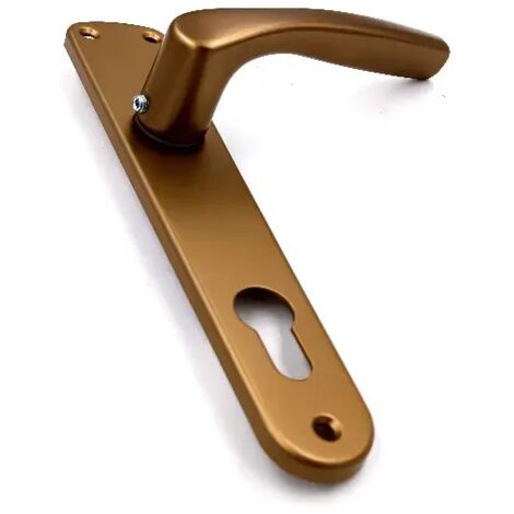 MANIGLIA GPB GABRY PLACCA YALE ALLUMINIO BRONZO