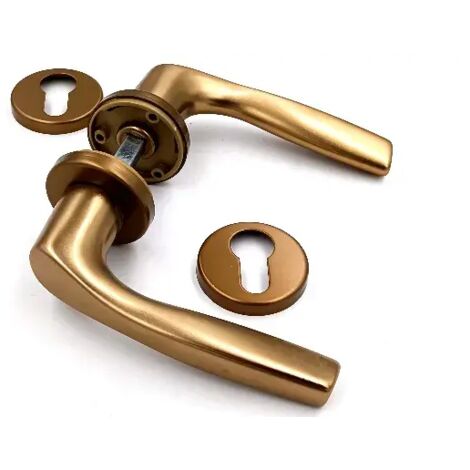 MANIGLIA GPB GABRY RBY YALE ALLUMINIO BRONZO