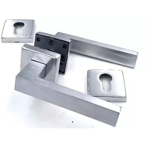 MANIGLIA GPB YORK-Z RBQ YALE CROMO SATINATO