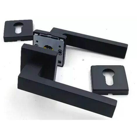 MANIGLIA GPB YORK-Z RBQ YALE NERO OPACO