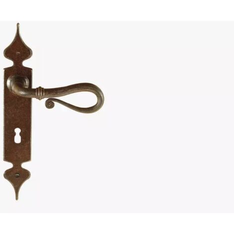 MANIGLIA IN FERRO PLACCA YALE FM015.Y.R