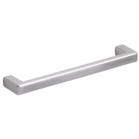 Maniglia in metallo alluminio per mobile Zama 12548A25 Interasse 128 mm, 138 mm, 10 mm, 25 mm