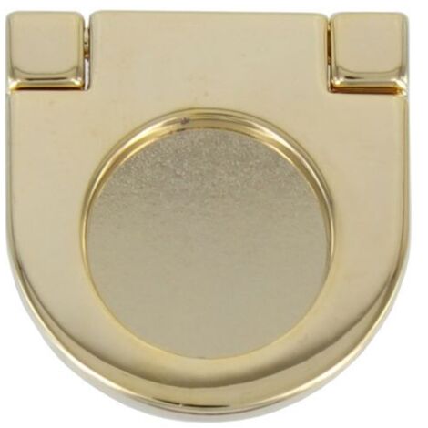 MANIGLIA INCASSO ART.E3262 MM.36X36 ORO LUCIDO 25 PZ