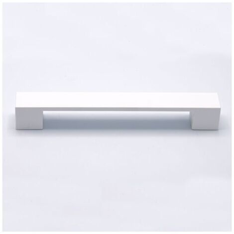 Maniglia laccata bianca lunga e sottile da cucina 197x26x27mm - 304B Cook