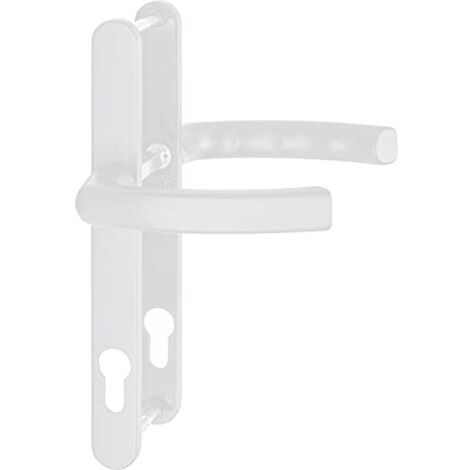 Maniglia LIGE  su placca stretta 24 mm, 67  72, bianco