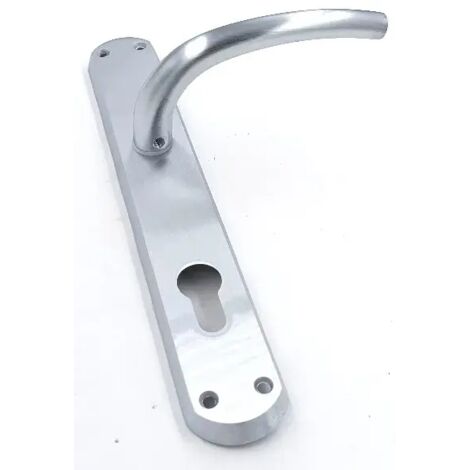 Maniglia Milena in Ottone Cromato Satinato con Placca 8x85 mm Yale 55744088503
